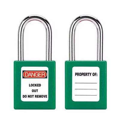Fermeture multi-fonctionnelle Loto Tagout Fermetures en plastique ABS Verte Rouge