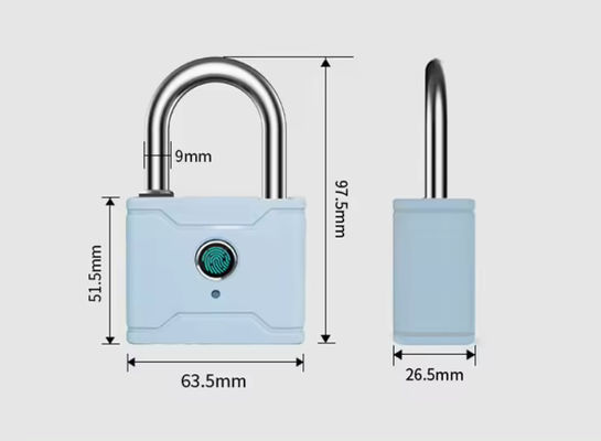 IP55 Fermeture à glissière imperméable aux empreintes digitales pour sac à dos