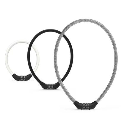 Fermeture à glissière de vélo en PVC pliable à 4 chiffres