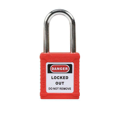 Fermeture à glissière Tagout Sécurité Fermeture à glissière industrielle Jaune Bleu Vert Rouge