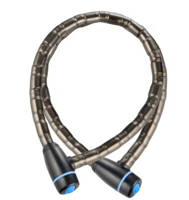Fermeture à corde universelle à combinaison flexible en acier revêtu de PVC pour vélo