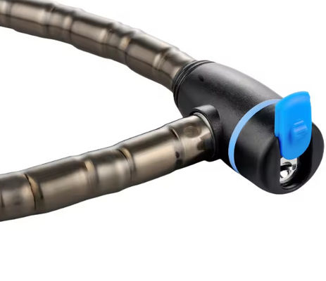 Fermeture à corde universelle à combinaison flexible en acier revêtu de PVC pour vélo