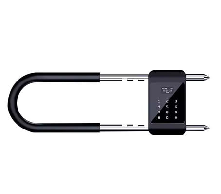 L'empreinte digitale intelligente est un cadenas en forme de U chargé par USB haute sécurité