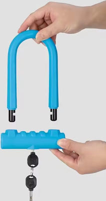 Anti-vol MTB en silicone en forme de U clé de cadenas sécurité pour le vélo de route