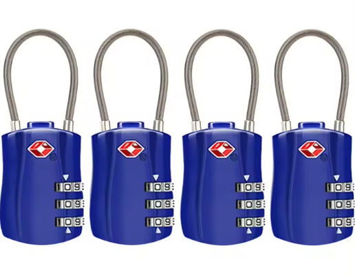 3 Fermeture numérique de combinaison de bagages Fermeture de valise Tsa approuvée