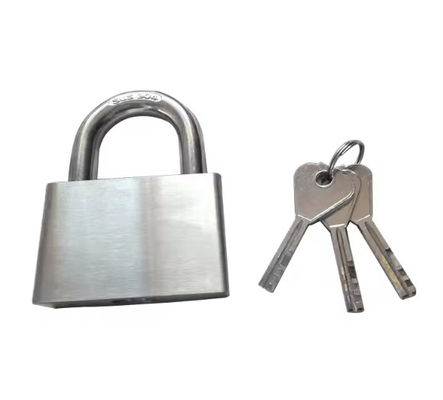 201SS Système de verrouillage de clé à cadenas en acier inoxydable robuste