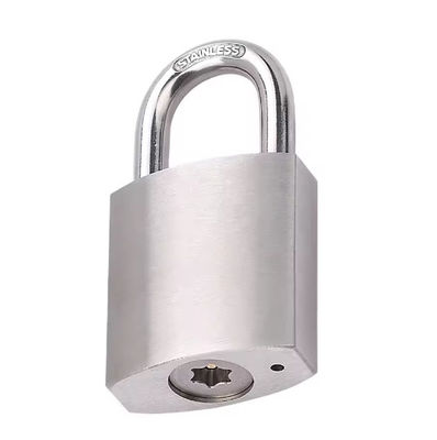 316 en acier inoxydable 20 cadenas avec clé de 45 mm