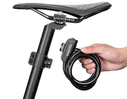 Fermeture de vélo à l'épreuve du vol d'acier incassable