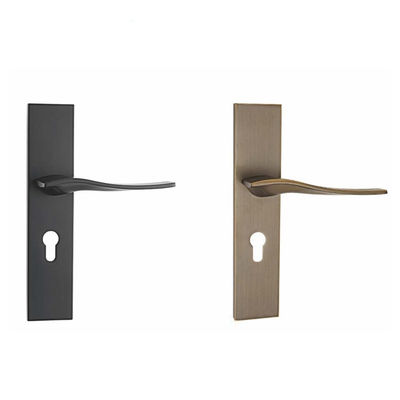 Fermeture de porte à double cylindre en zinc Fermeture à serrure en zinc Fermeture à serrure en fermeture à serrure à clé