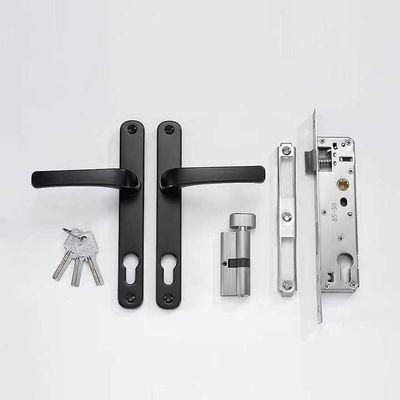 Fermeture de porte en acier inoxydable en acier inoxydable à cylindre unique