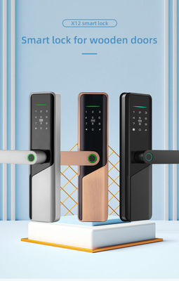 Électrique numérique Volibel intelligent alliage d'aluminium RFID carte mot de passe code serrure de porte sans empreinte digitale Tuya Ttlock App