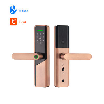 Électrique numérique Volibel intelligent alliage d'aluminium RFID carte mot de passe code serrure de porte sans empreinte digitale Tuya Ttlock App
